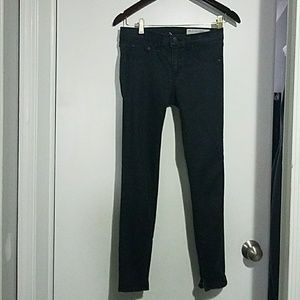 Rag and bone zipper capri size 26